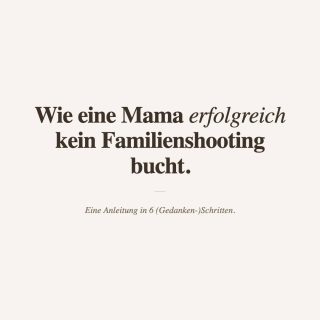 Wie eine Mama erfolgreich kein Familienshooting bucht 👇

Hand aufs Herz — mindestens drei dieser Gedanken habe ich selbst schon gedacht. Und von meinen Kundinnen höre ich sie so oder ähnlich auch regelmäßig.

Diese Gedanken sind nicht falsch. Sie zeigen, wie viel euch das bedeutet — dass ihr euch Gedanken macht, wie ihr rüberkommt, ob die Kinder mitmachen, ob der Moment stimmt 🤍🤍

Aber genau diese Gedanken sind es, die euch davon abhalten, Fotos zu haben, die ihr in zehn Jahren nicht mehr missen möchtet...

Der perfekte Moment kommt nicht. Und wir brauchen ihn auch gar nicht.

Welcher dieser 6 Schritte sitzt bei dir am hartnäckigsten? Schreib ihn mir in die Kommentare — ich bin ehrlich gespannt.

Kennst du eine Mama, für die das gerade gilt? Schick ihr das gerne 🤍

Fotograf Bottrop
Fotografin NRW
Mama & Kind - Fotoshooting
Babybauch-Fotoshooting
Newborn-Fotos
Familienfotografie Ruhrgebiet

#familienfotografie #familienfotografinnrw #familienshooting #familienfotografbottrop #familienfotografin