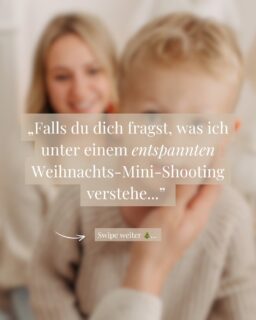 ✨ Falls du dich fragst, was ich unter einem entspannten Weihnachts-Mini-Shooting verstehe …

Dann ist es genau das:
Ein kleiner Moment voller Nähe, Lachen und Weihnachtsduft – ganz ohne Druck oder starre Posen.

Ich leite euch sanft mit kleinen Aufgaben an – mal ein Keks, mal ein Kuscheln, mal ein gemeinsames Kichern.
So entstehen in 30 Minuten natürliche Bilder, die sich anfühlen wie ihr. 🤍

Natürlich gibt’s auch das klassische „Guck mal kurz in die Kamera“-Foto für Oma & Opa –
aber das Herzstück bleibt das, was zählt:
Leben, Liebe und Lachen. 🎄

📅 Termine: 24.–26. Oktober & 07.–09. November
👉 Schreib mir eine DM mit „Weihnachtszauber 2025“ und ich sende dir alle Infos in dein Postfach.

Weihnachts-Fotoshooting I Familienfotografin Bottrop I Familienfotos NRW I Weihnachtsminis Ruhrgebiet I Emotionale Familienfotografie

#FamilienfotografinBottrop #WeihnachtsminisBottrop #WeihnachtsfotosNRW #WeihnachtsshootingStudio #FamilienfotosNRW #WeihnachtsshootingNRW #FamilienfotografieNRW #FamilienfotografieBottrop #WeihnachtszauberNRW